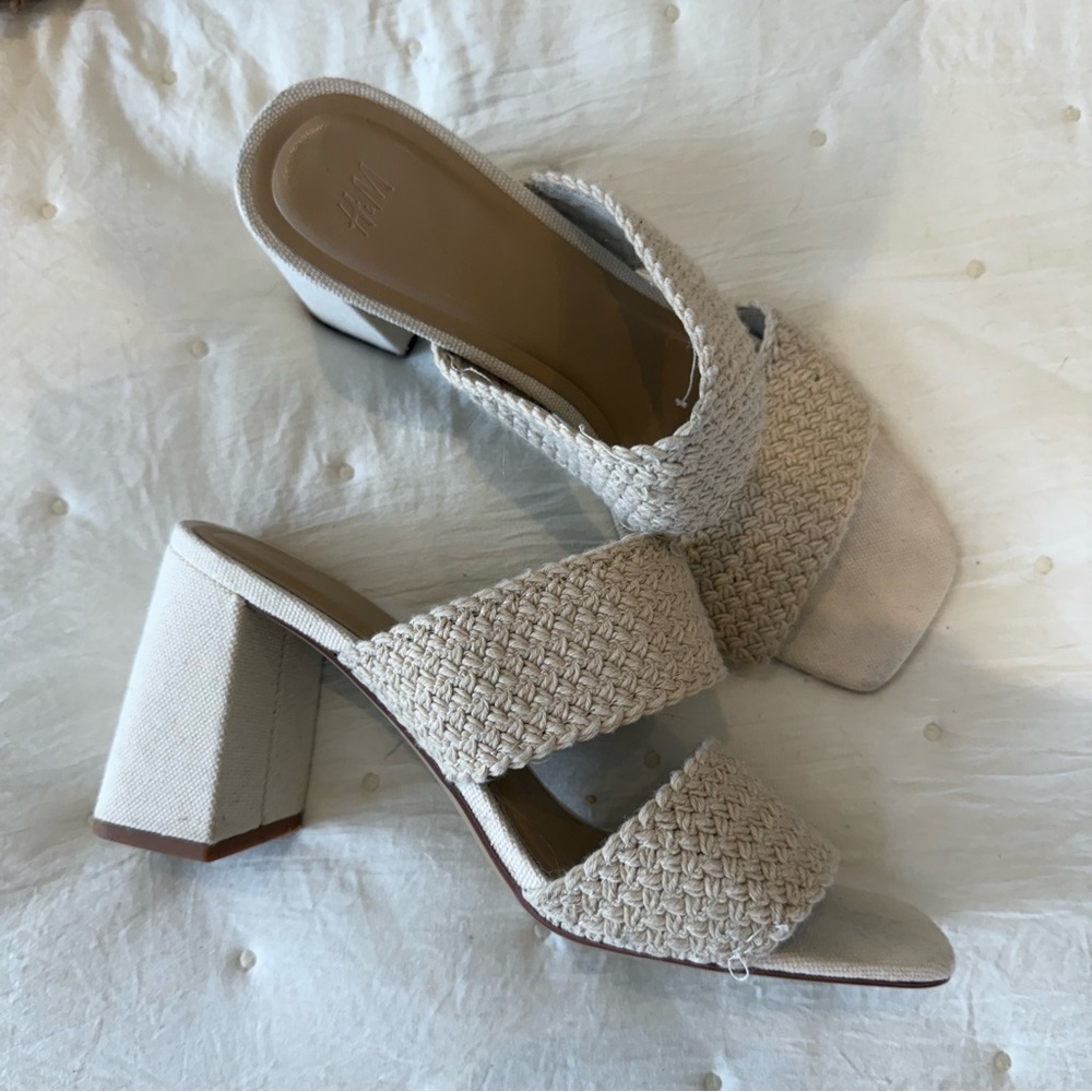 H&M crochet heels